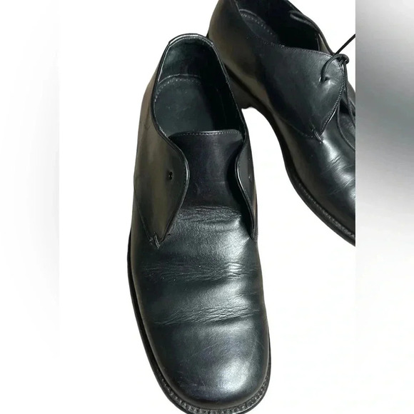 Cole Haan men shoes ,Studio,size 9D .crafted in Italy,leather,black,lace up - Picture 2 of 13